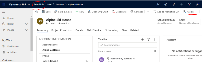 Dynamics CRM Show Ribbon button on one Model Driven App